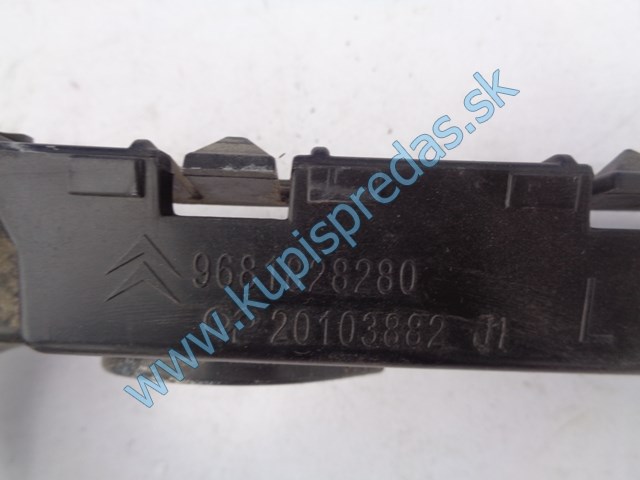 pravý zadný držiak nárazníka na citroen c3 picasso, 9681828380